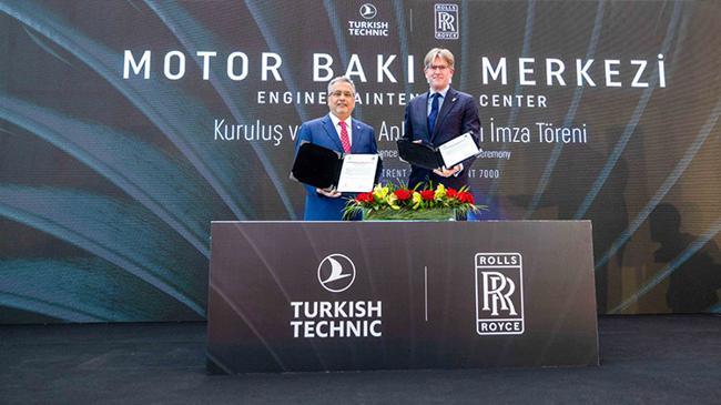 Türk Hava Yolları Teknik ile Rolls-Royce'dan yeni motor bakım merkezi | Genel Haberler