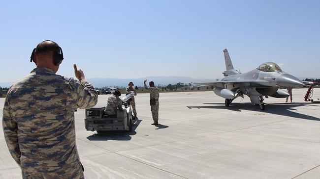 F-16'lar zorlu göreve 15 dakikada hazırlanıyor | Genel Haberler