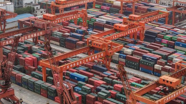 Çin limanlarında taşınan konteyner miktarında artış | Ekonomi Haberleri