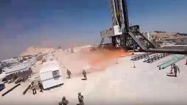 Gabar Dağı'nda sondaj kulesinde 130 personelle tatbikat | Ekonomi Haberleri