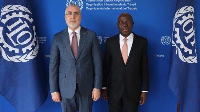 Bakan Işıkhan, ILO Genel Direktörü Houngbo ile görüştü | Ekonomi Haberleri