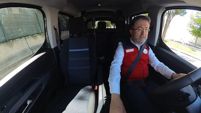 Bakan Yumaklı şoför koltuğuna geçip denetime çıktı | Genel Haberler