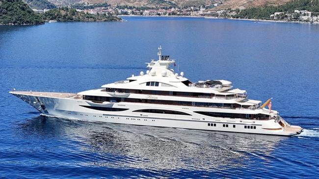 Ünlü milyarderin yatına Marmaris'te 81 bin litre yakıt ikmali yapıldı | Genel Haberler