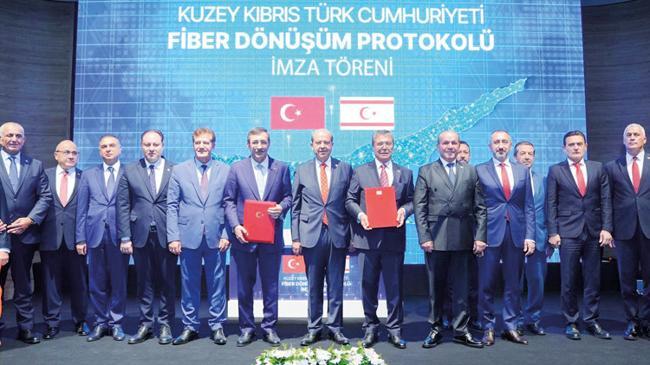 KKTC ile anlaşma imzalandı: 100 milyon dolarlık fiber yatırımı | Ekonomi Haberleri