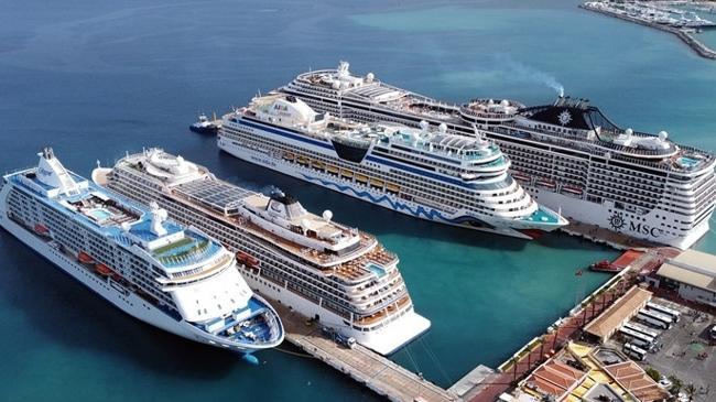 Türkiye limanlarına 6 ayda 490 kruvaziyer gemisi demir attı | Ekonomi Haberleri