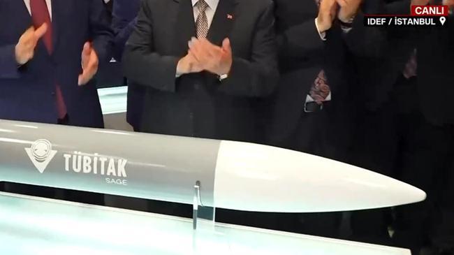 Türkiye'nin yerli ve milli ramjet motorlu havadan havaya füzesi GÖKHAN tanıtıldı... Bakan Kacır: Türkiye artık sahada oyun değişti | Genel Haberler