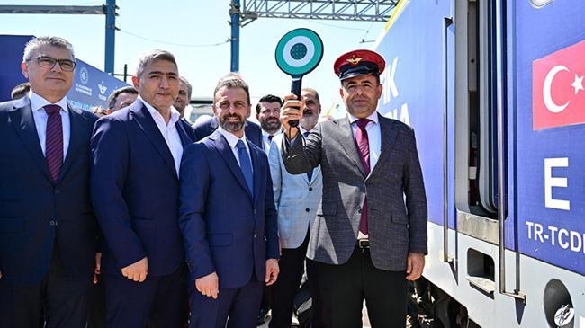 Çin'den yola çıkan yük trenleri İstanbul’da uğurlandı | Genel Haberler