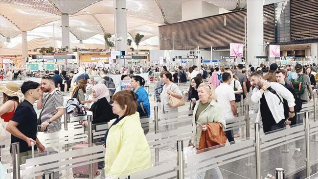 Yedi ayda 134.9 milyon yolcu | Ekonomi Haberleri