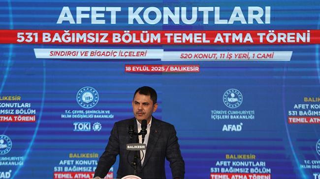 Bakan Kurum: Kentsel dönüşümü milli güvenlik meselesi olarak gördük | Genel Haberler