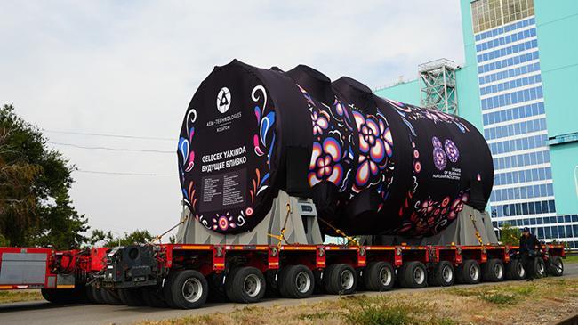 Akkuyu NGS'de kritik gelişme! Reaktör basınç kabı yola çıktı | Genel Haberler