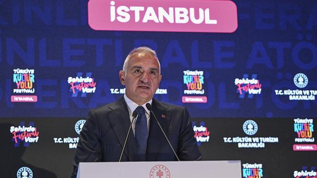 Bakan Ersoy İstanbul Kültür Yolu Festivali sergilerini gezdi | Genel Haberler