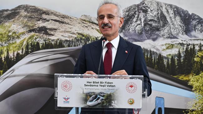Bakan Uraloğlu: Her YHT bileti bir fidan olacak | Genel Haberler