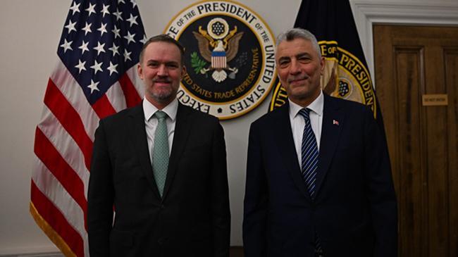 Bakan Bolat, ABD Ticaret Temsilcisi Greer ile görüştü: 100 milyar dolarlık ticaret hacmi vurgusu | Ekonomi Haberleri