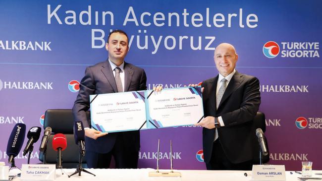 Türkiye Sigorta ile Halkbank’tan ortak proje... Kadın girişimciler sigorta acentesi olacak | Ekonomi Haberleri