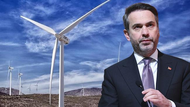 Rüzgar enerjisinde tarihi rekor! Bakan Bayraktar açıkladı