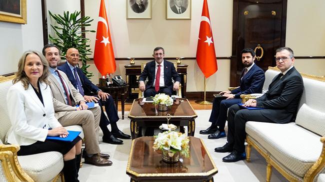Cumhurbaşkanı Yardımcısı Yılmaz, ABD Büyükelçisi Barrack'ı kabul etti | Genel Haberler
