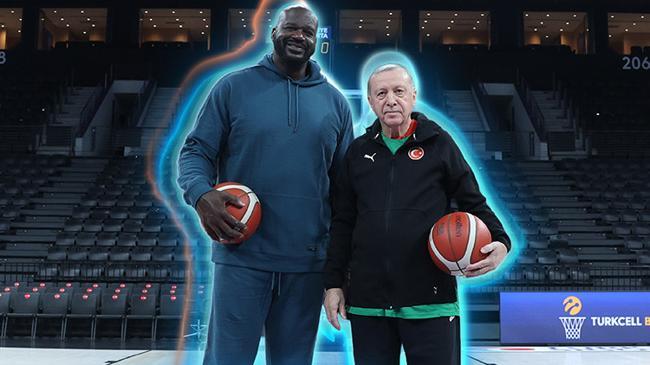 Mustafa Varank paylaştı: Şutlar Erdoğan’dan, alkışlar Shaq’tan | Genel Haberler