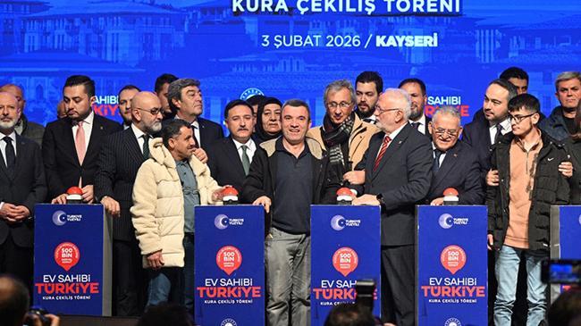 Yüzyılın Konut Projesi’nde kura heyecanı! 7 bin 562 hak sahibi belirlendi | Konut Haberleri