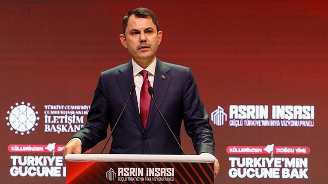 Bakan Kurum: Avrupa ülkesi büyüklüğündeki alanda tam 455 bin konut bitirdik | Genel Haberler
