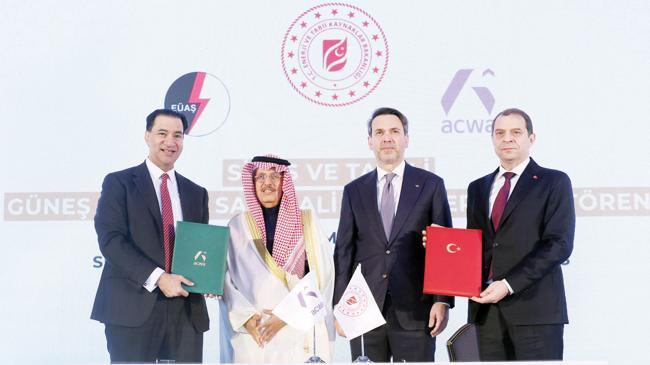 Suudi Arabistan ile GES için yeni imza atıldı... 2.1 milyon haneye elektrik gidecek | Ekonomi Haberleri