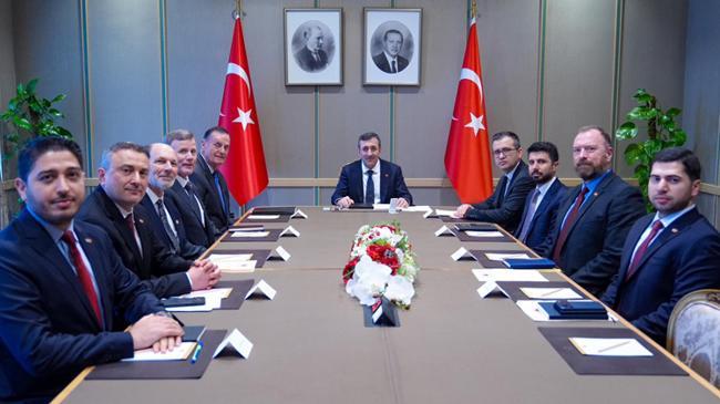 Cumhurbaşkanı Yardımcısı Yılmaz ATBR heyetini ağırladı | Genel Haberler