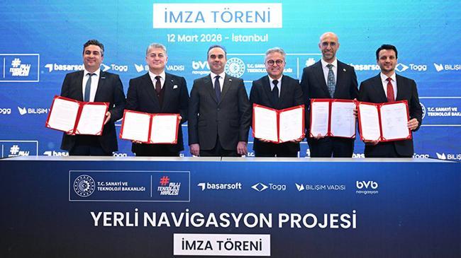 Türkiye'nin yerli navigasyonu için imzalar atıldı | Genel Haberler