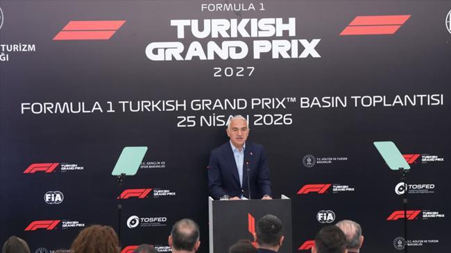 Bakan Ersoy: Formula 1 kültürel açıdan da katma değer sağlayacak