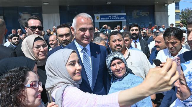 Bakan Ersoy rakamları paylaştı! Mersin cazibe merkezi haline geliyor | Genel Haberler