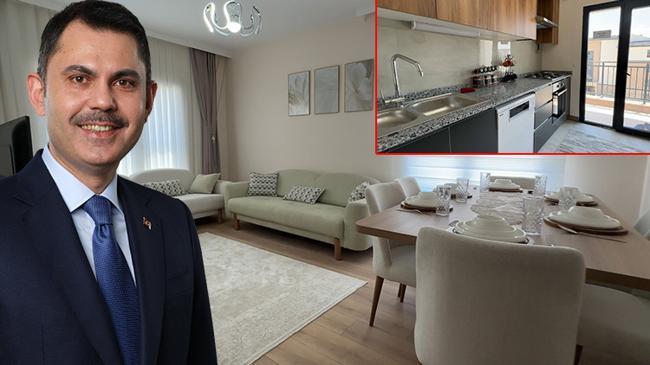 21 bin 400 TL taksitle ev sahibi olma fırsatı! Murat Kurum görüntüleri paylaştı | Konut Haberleri