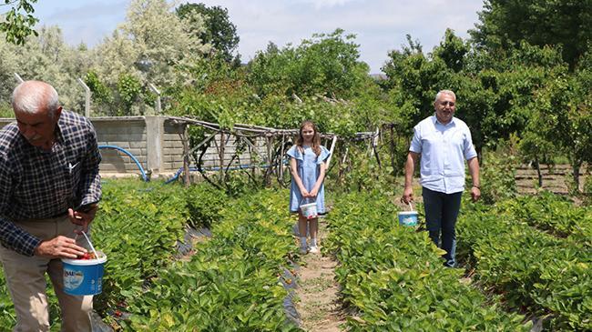 Emekli oldu, toprağa döndü! Bahçeye akın ediyorlar | Kobi Haberleri