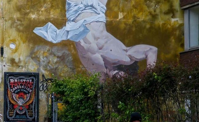 Banksy's home city an urban canvas for elusive artist