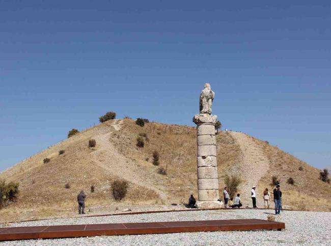 Georadar study to uncover mysteries of ancient tumulus