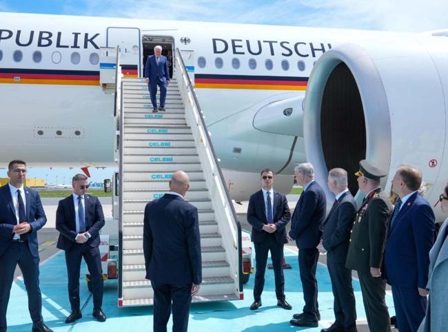 German president in Istanbul on first leg of 3-day Türkiye visit