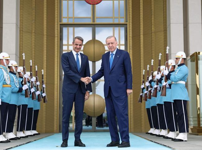 Erdoğan says Türkiye, Greece focus on positive agenda