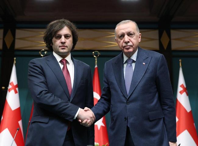 Erdoğan hosts Georgian PM to talk bilateral, regional affairs