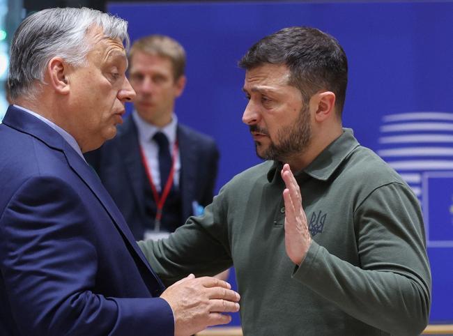 Hungarys Orban visits Ukraine with aid tensions running high