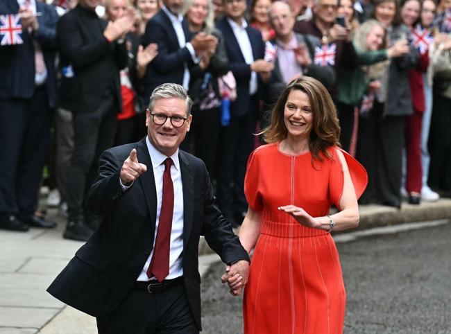 Starmer begins UK rebuild after landslide election win