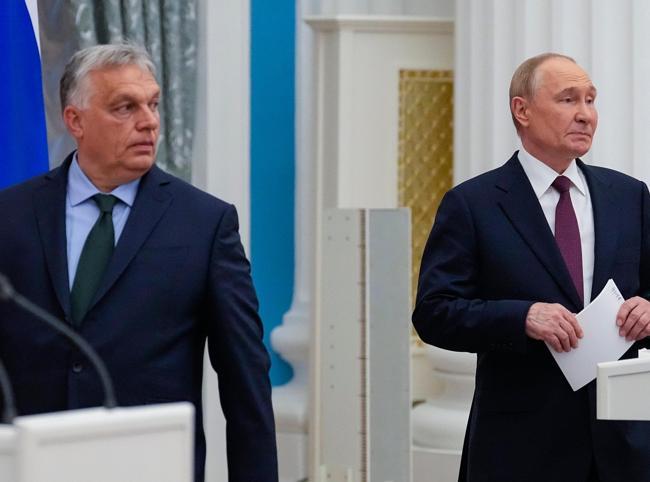 Kiev, allies slam Orban for Ukraine talks with Putin
