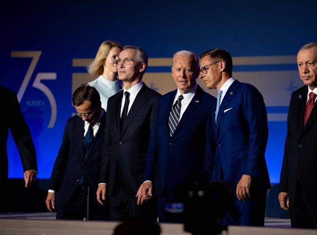 Biden says Russia will not prevail as NATO boosts Ukraine air defenses