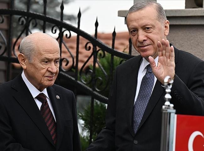 Erdoğan holds talks with MHP leader in Ankara