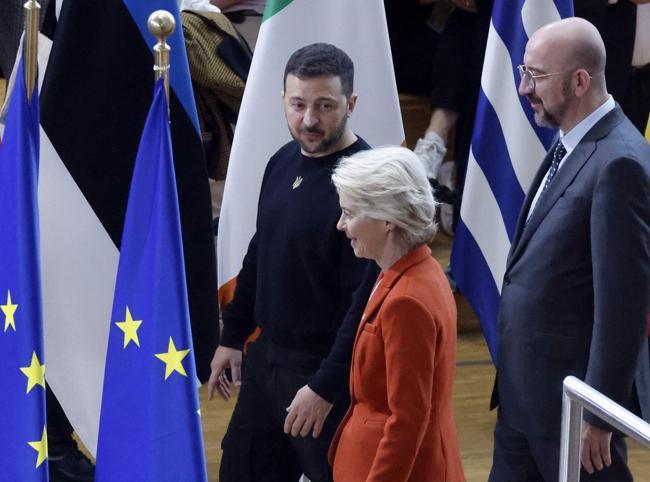 Zelensky defends victory plan at EU, NATO