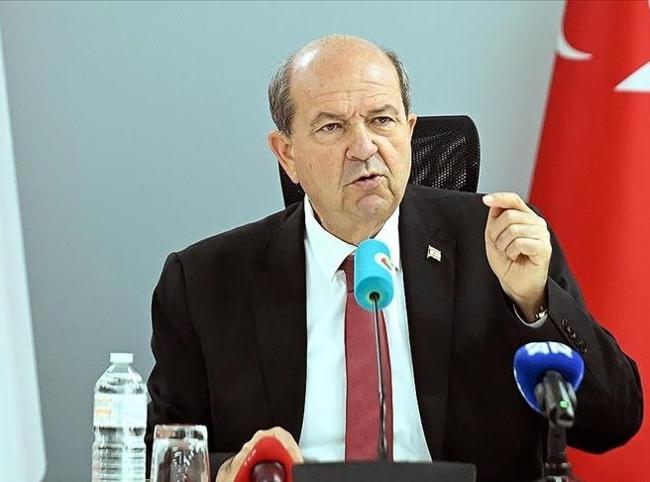 TRNC President Tatar blasts Greek Cypriot leader for NATO statement