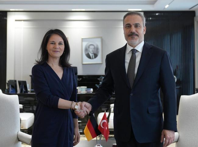 Turkish, German FMs discuss post-Assad Syria