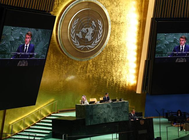 France recognizes Palestinian state at UN
