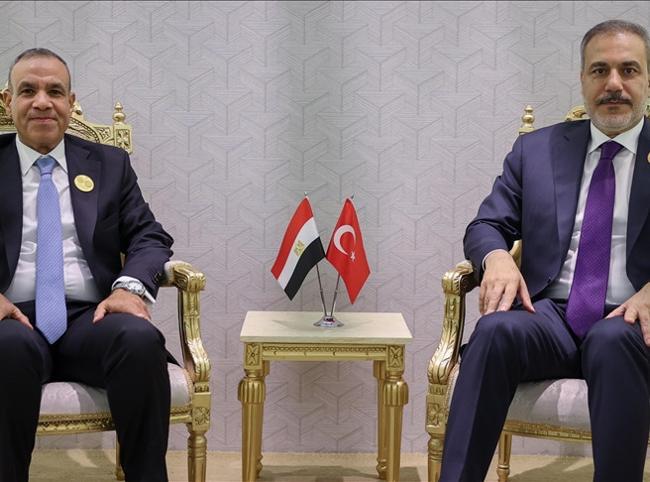 Turkish, Egyptian top diplomats to discuss Gaza ceasefire