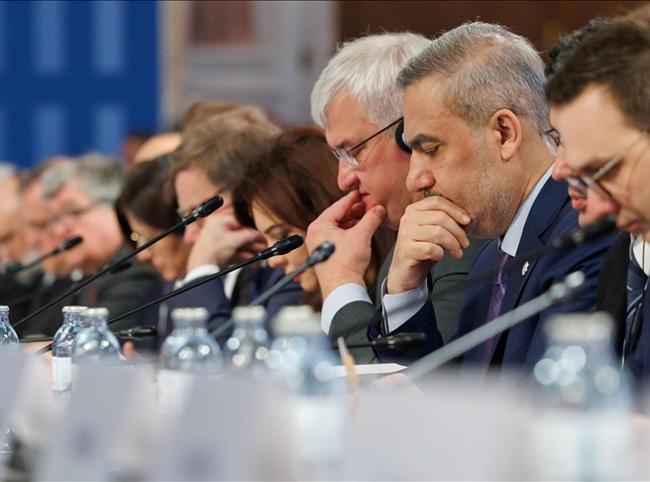 Turkish FM attends OSCE council in Vienna