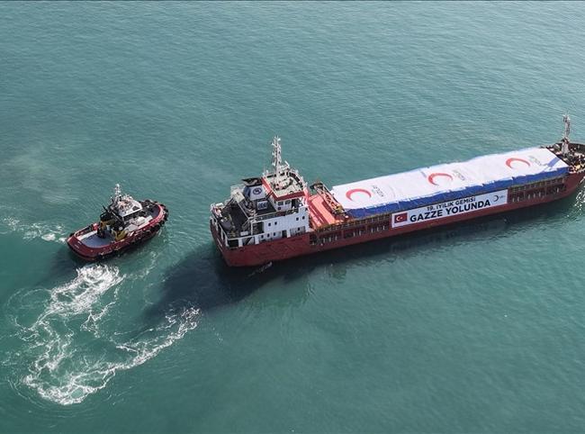 Türkiye sends 19th Goodness Ship carrying 1,300 tons of aid to Gaza