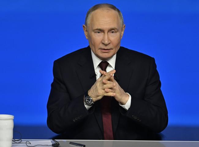 Moscow intent on pressing on in Ukraine: Putin