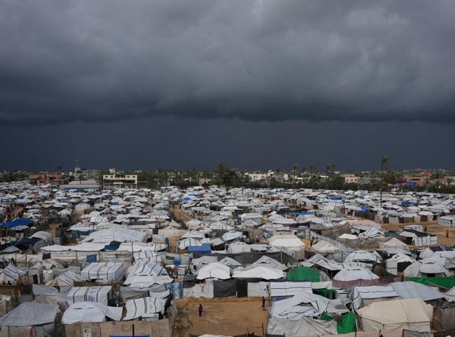 Chilly Gaza braces for more winter rain and word of any progress in ceasefire talks