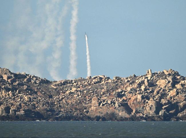 China fires rockets on second day of military drills around Taiwan